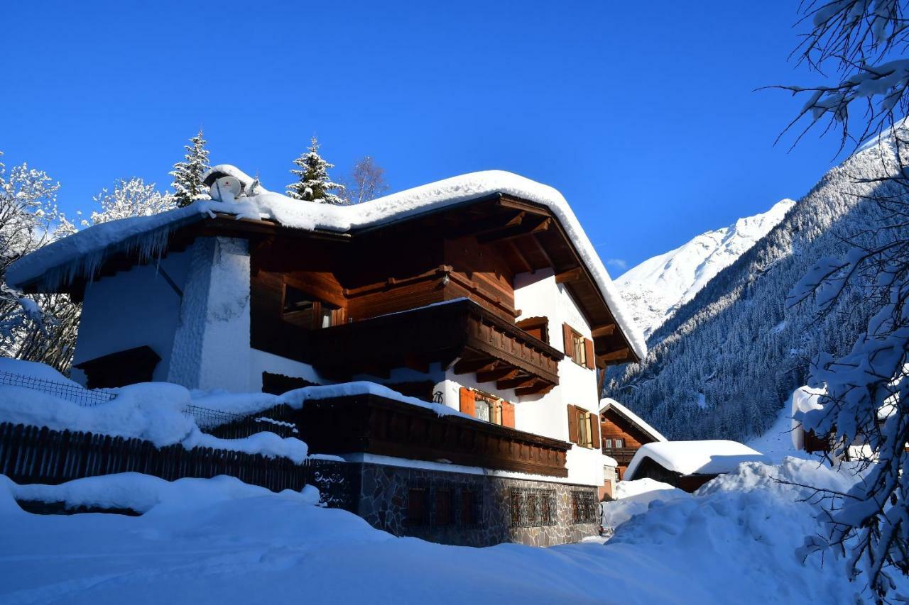 Apartmán Haus Hubertus Sankt Leonhard im Pitztal Exteriér fotografie