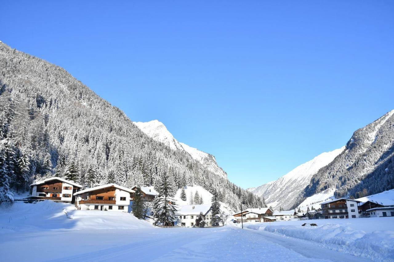 Apartmán Haus Hubertus Sankt Leonhard im Pitztal Exteriér fotografie